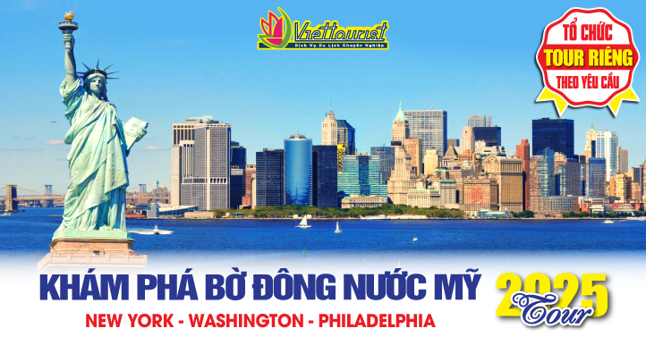 Tour Mỹ Bờ Đông