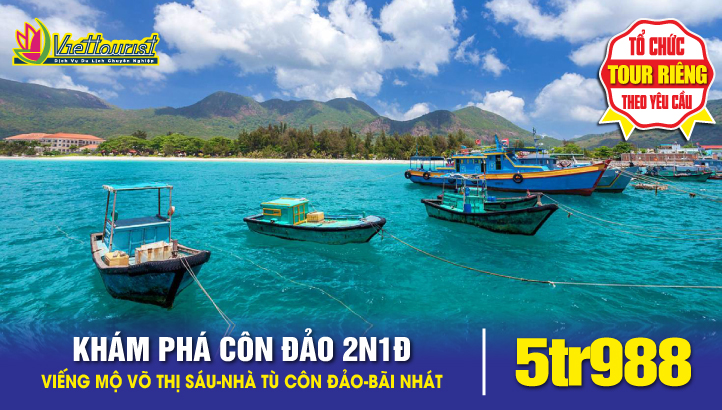 Tour du lịch TÂM LINH CÔN ĐẢO | 2 NGÀY 1 ĐÊM