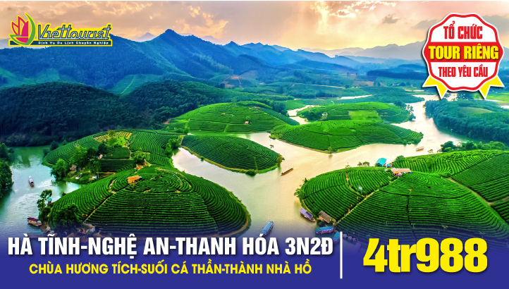 Tour du lịch THANH - NGHỆ - TĨNH | HÀ TĨNH - NGHỆ AN - THANH HÓA 3N2Đ