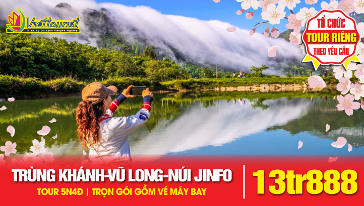 Tour Du Lịch Trùng Khánh 5N4Đ| Di sản Vũ Long - Núi Jinfo - No shopping