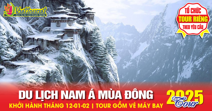 Ấn Độ - Nepal - Bhutan Mùa Đông
