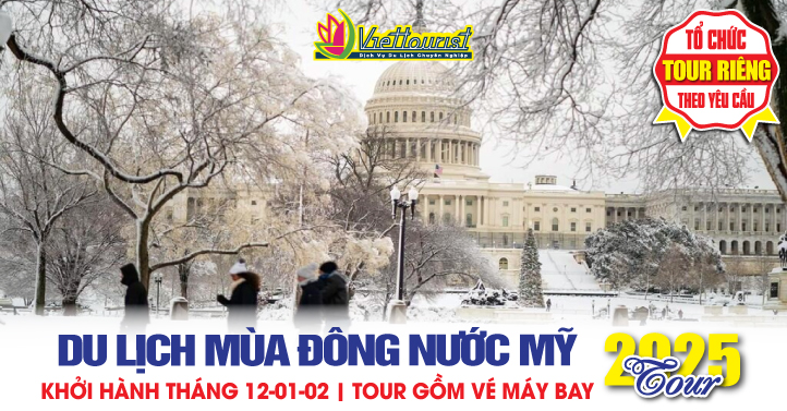 Tour Mỹ - Canada mùa đông