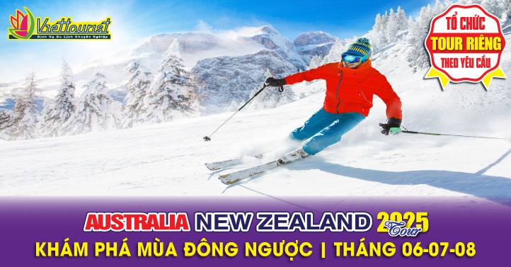 Tour Úc - New Zealand Mùa Đông Tháng 06 -08
