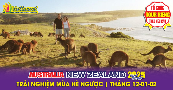 Tour Úc - New Zealand Mùa Hè Tháng 12 - 02