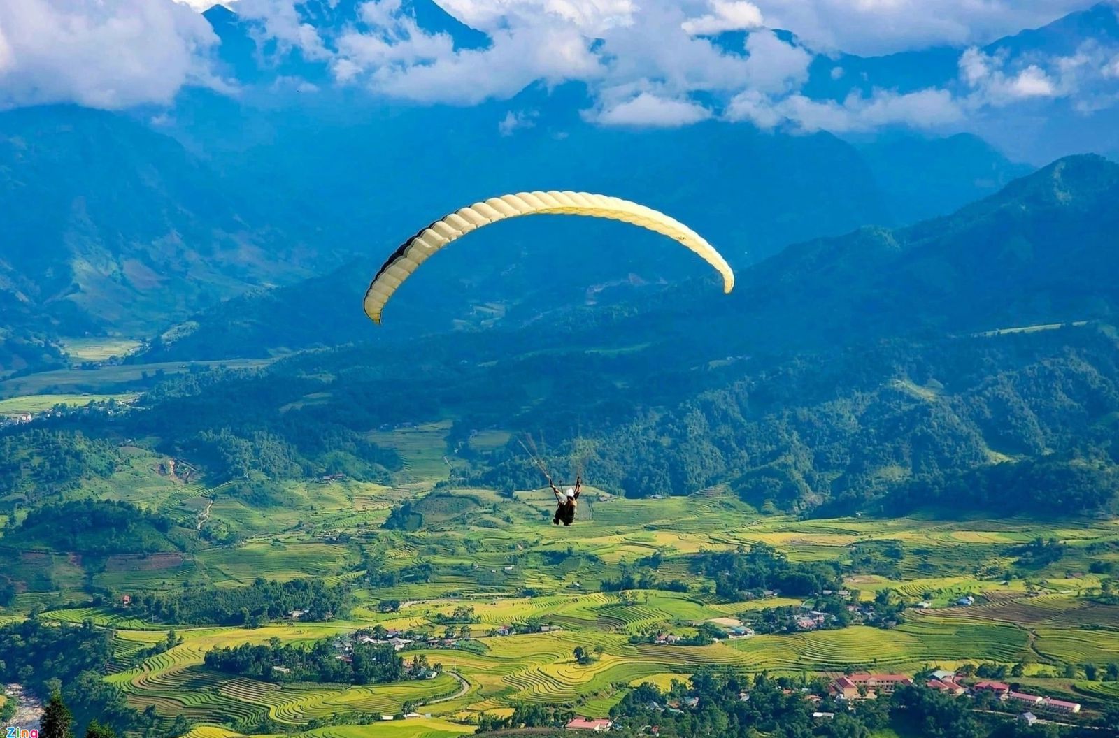 BAY LƯỢN DÙ NGẮM MÙA LÚA CHÍN