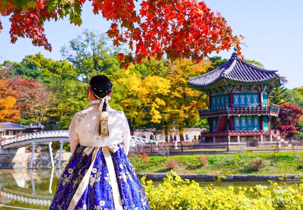 Mùa thu lãng mạn ở cung điện Gyeongbokgung